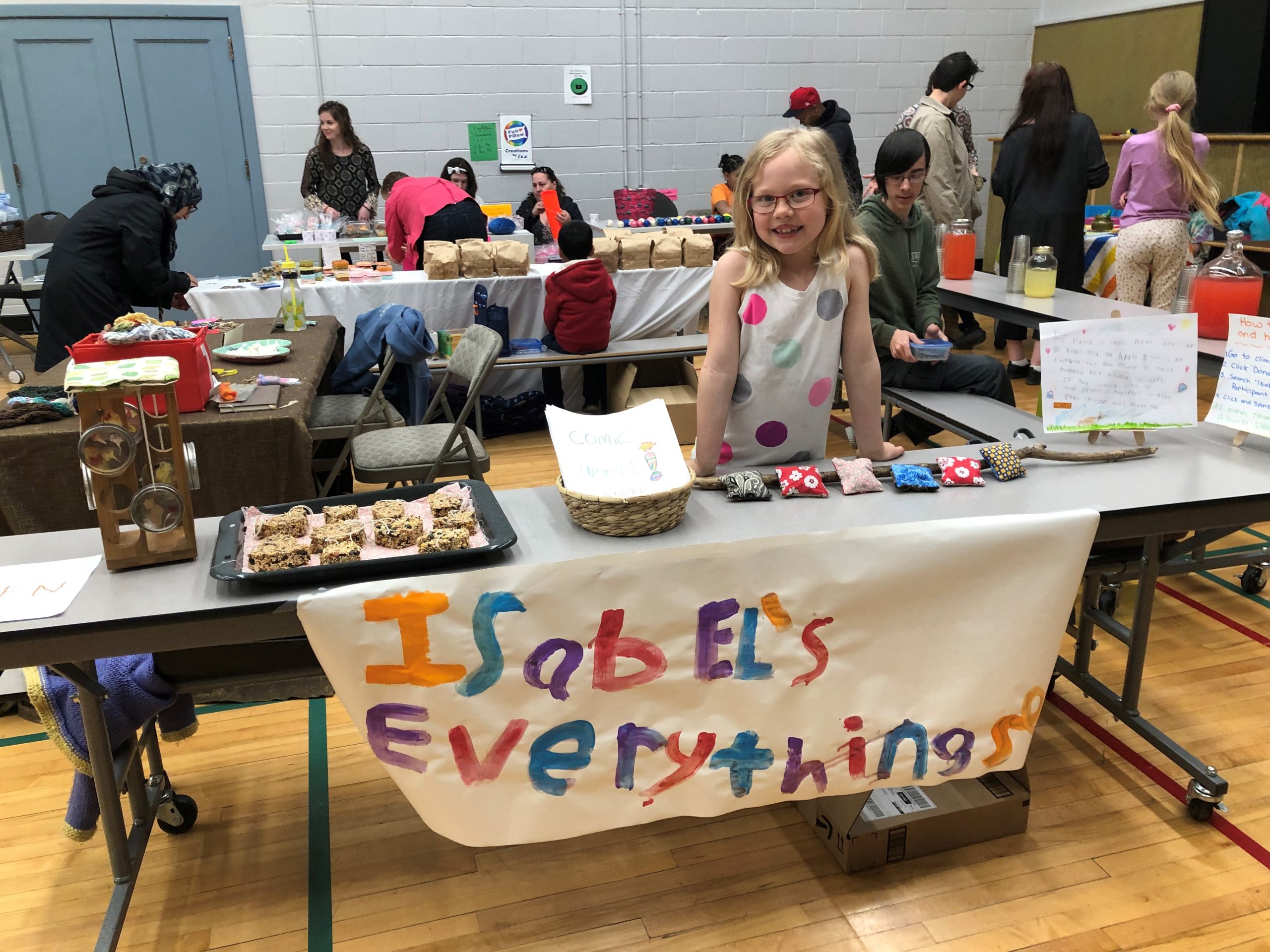 Kids create their first business